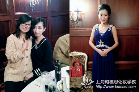 企業(yè)年會(huì)化妝 優(yōu)秀學(xué)員徐亞亞關(guān)于學(xué)化妝與“實(shí)戰(zhàn)”的感想